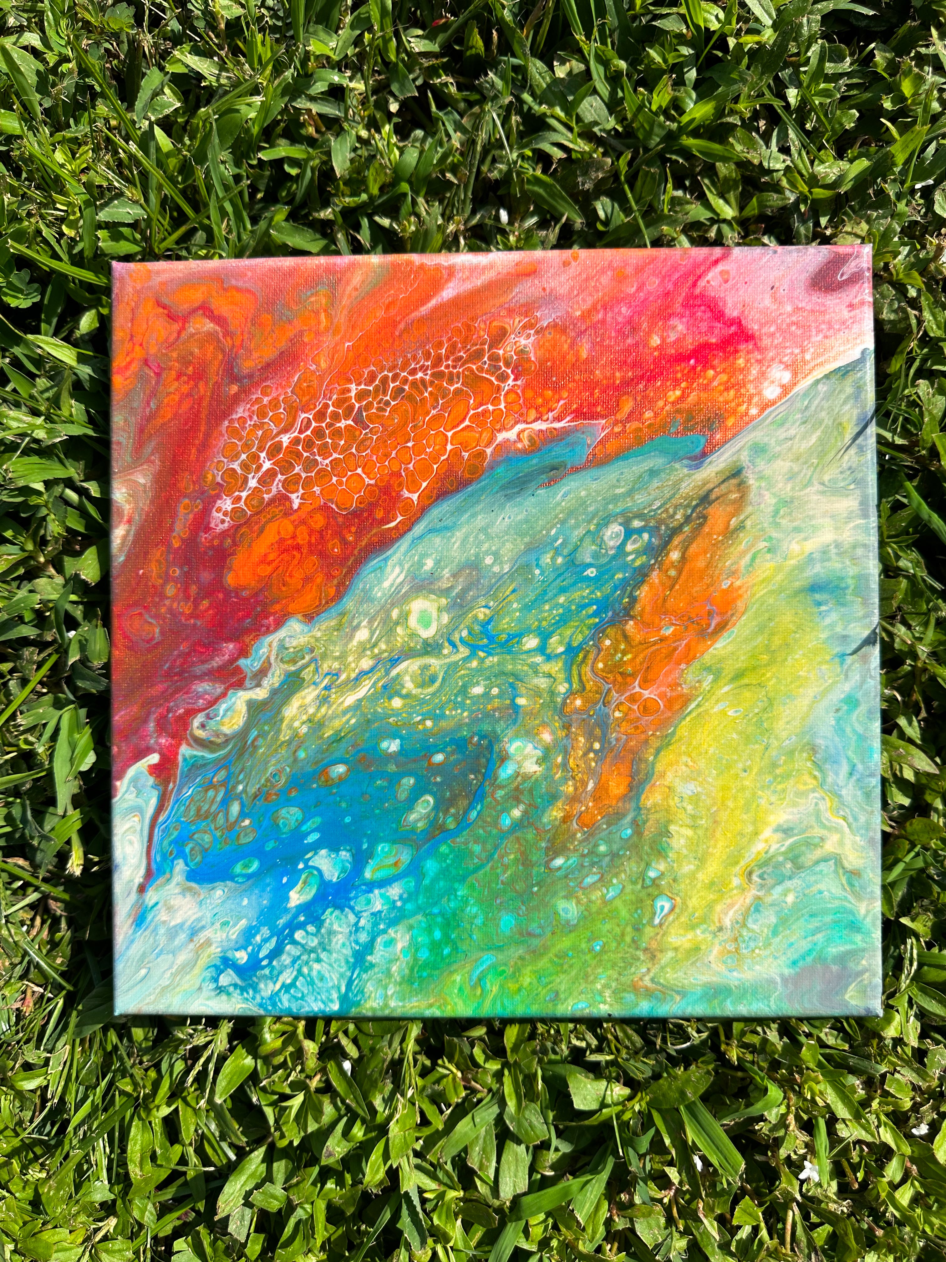 Color Shock 12x12” Individual Painting