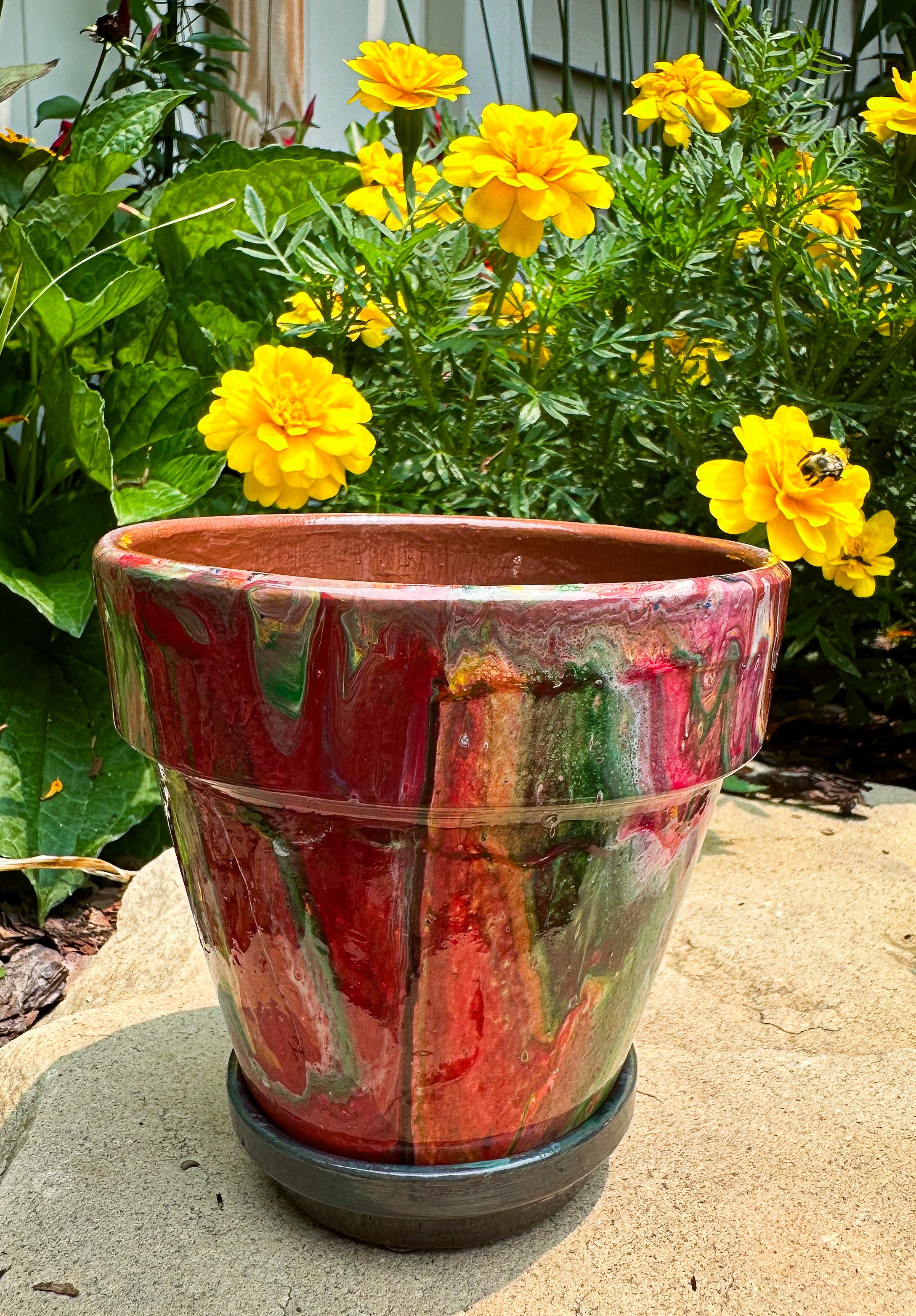 Red Pepper Mini Flower Pot