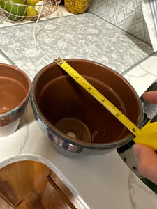 Earth Tones Flower Pot