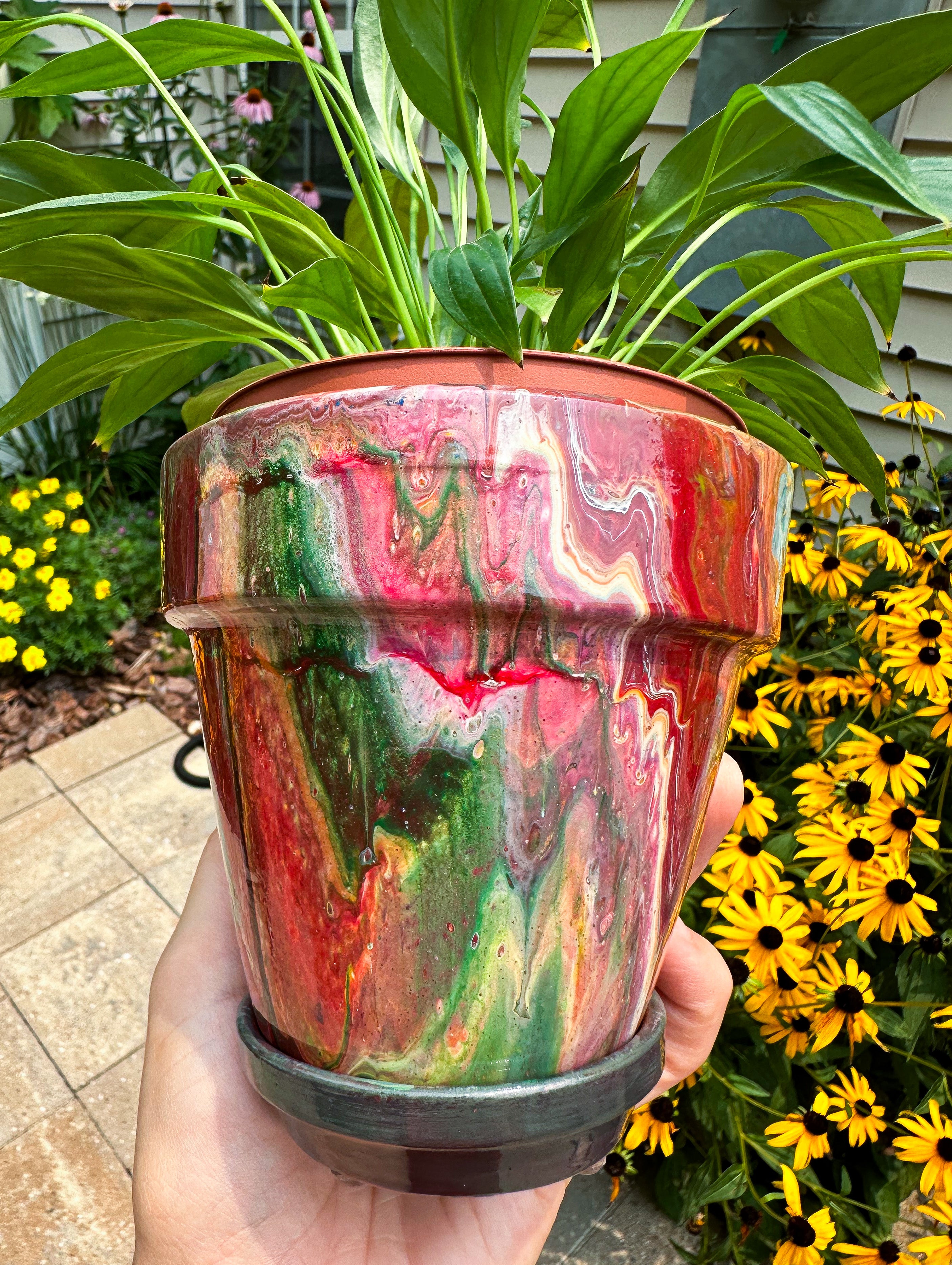 Red Pepper Mini Flower Pot