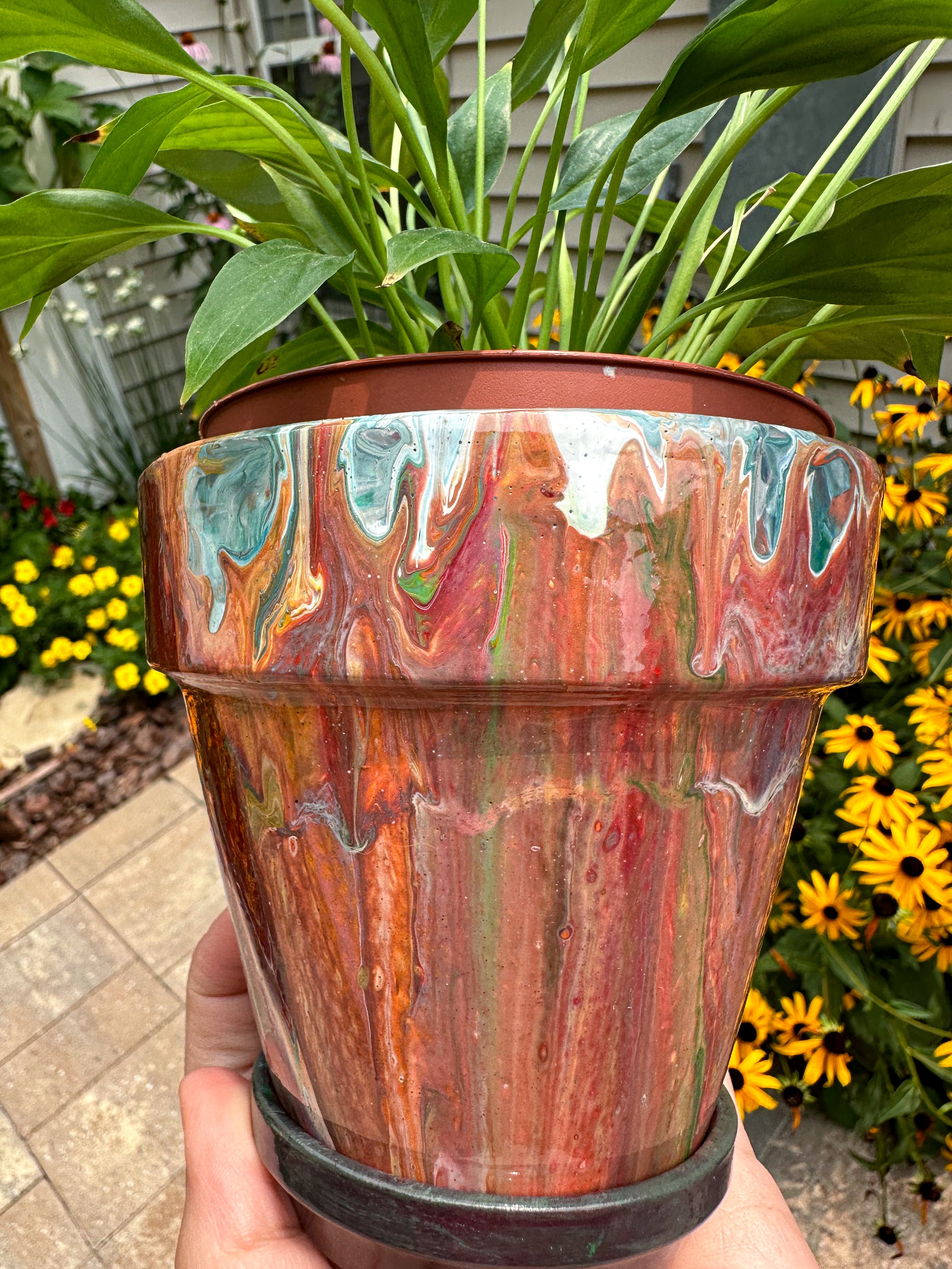Red Pepper Mini Flower Pot