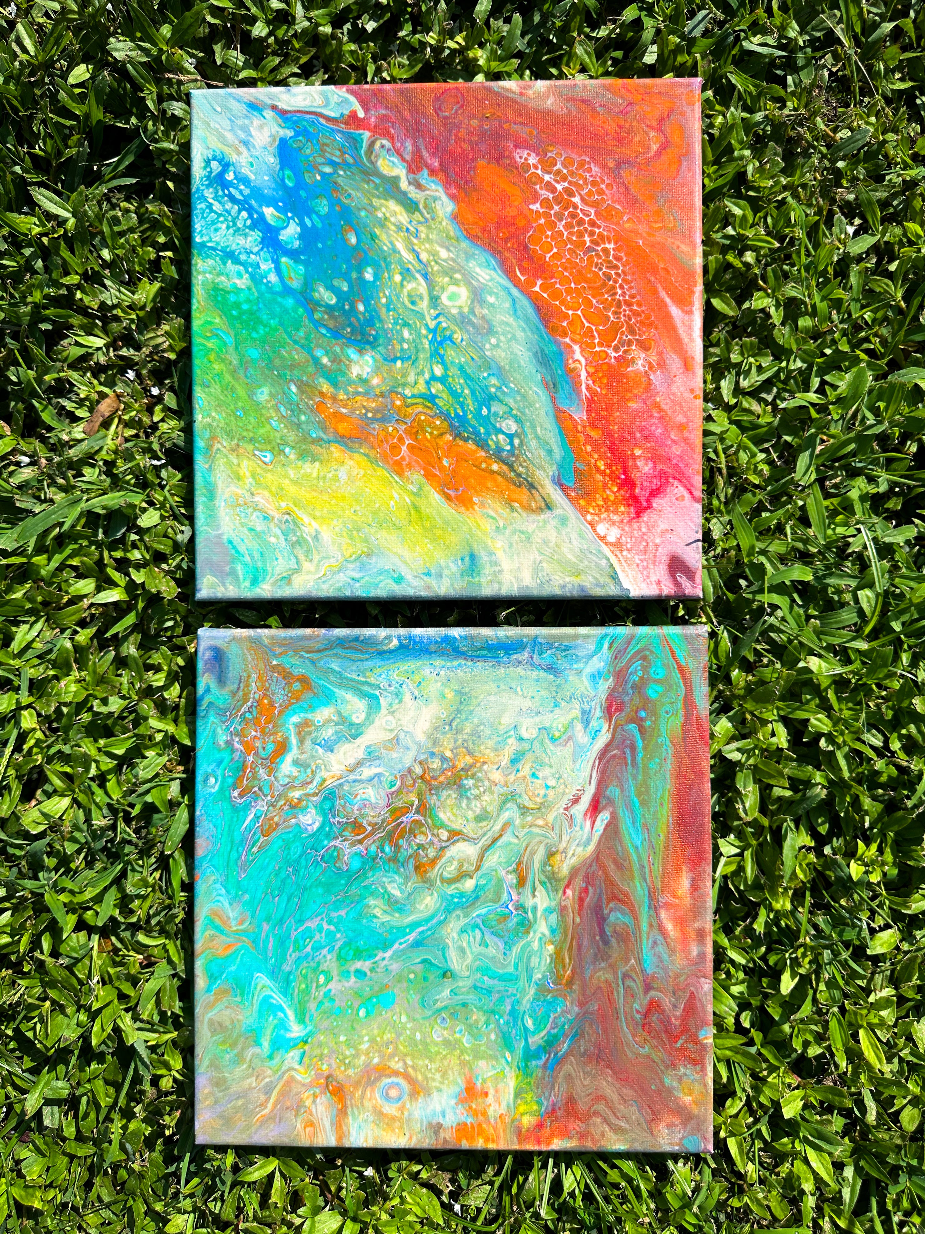 Color Shock 12x12” Individual Painting