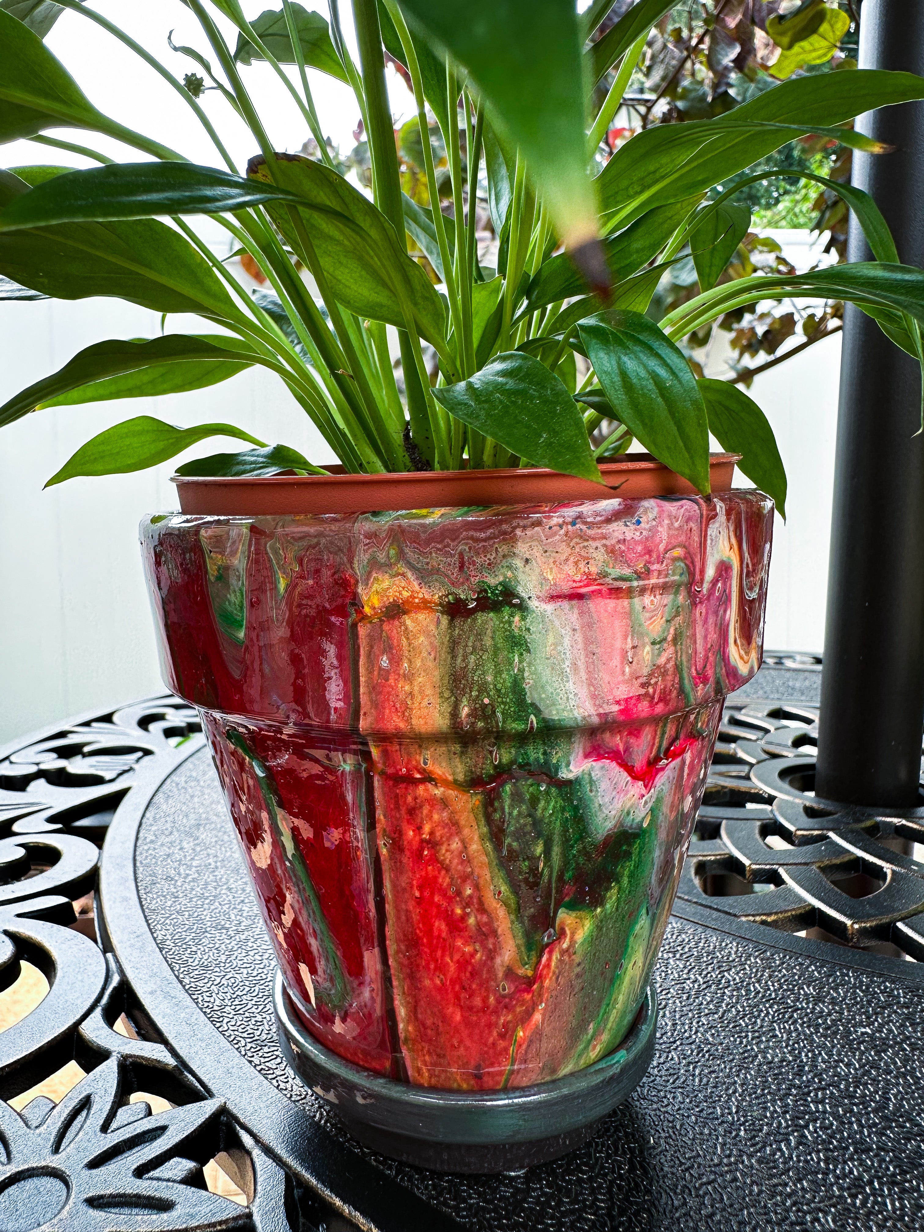 Red Pepper Mini Flower Pot