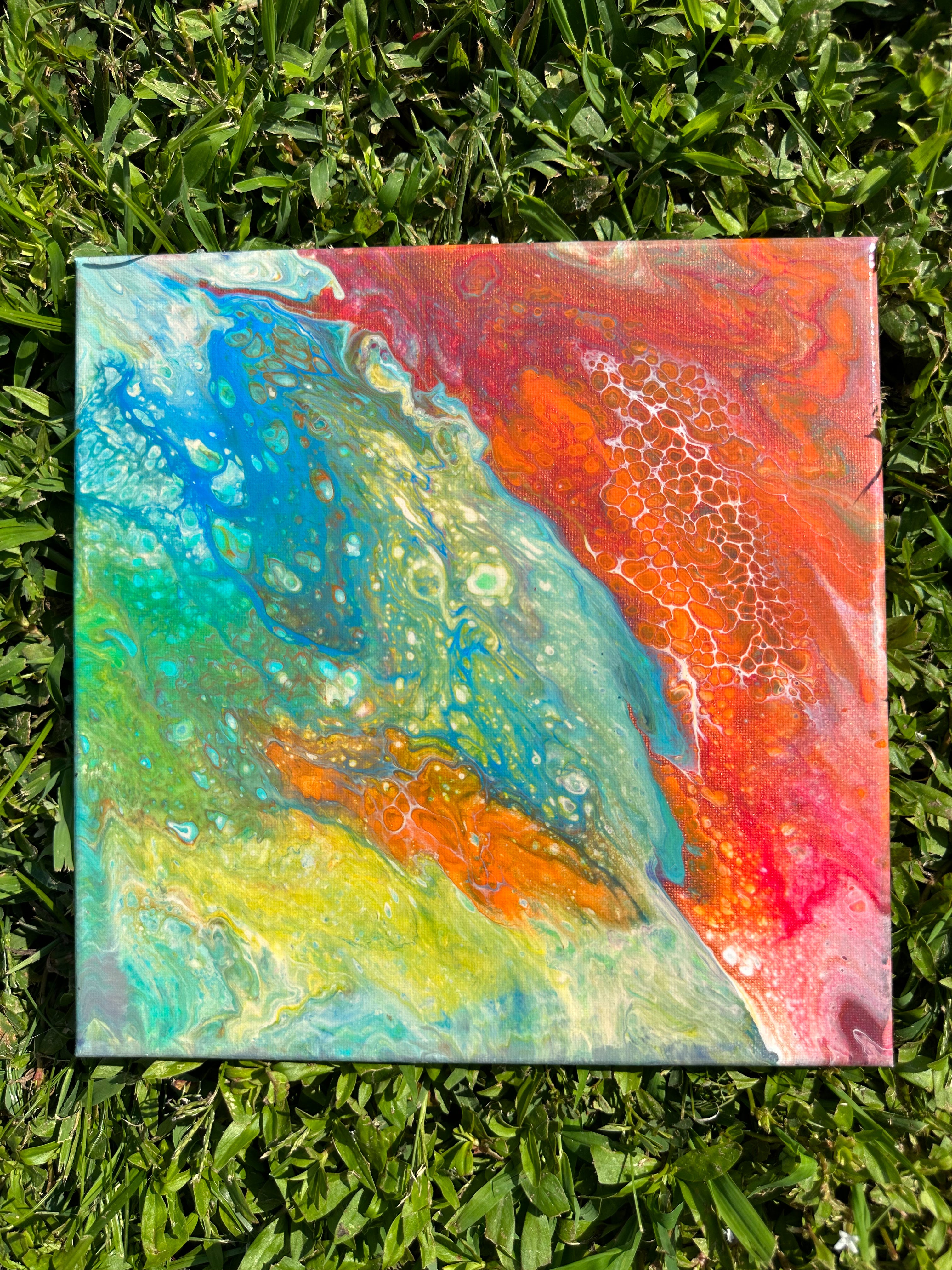 Color Shock 12x12” Individual Painting