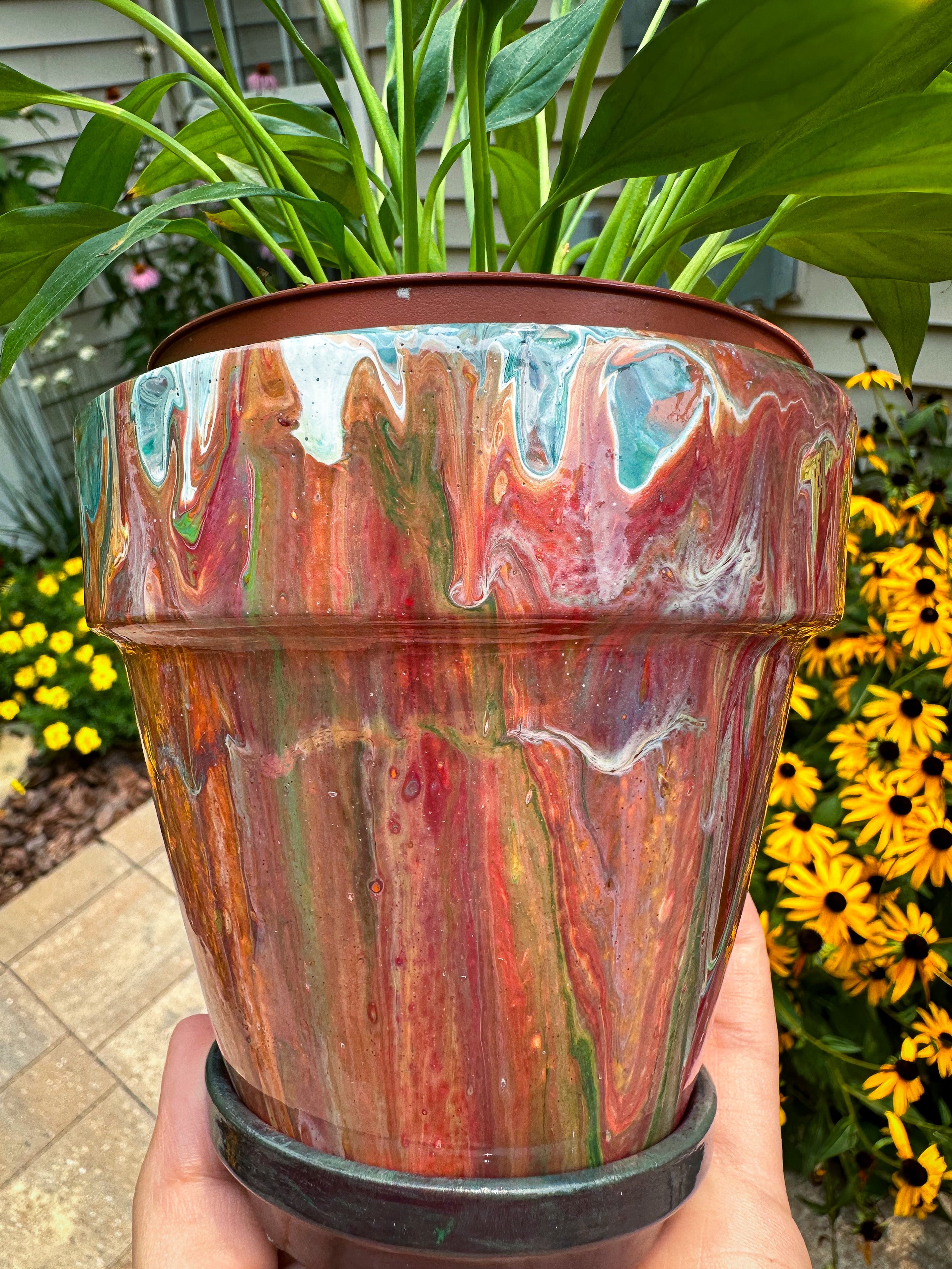 Red Pepper Mini Flower Pot