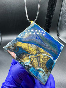 Deep Blues Mini Canvas