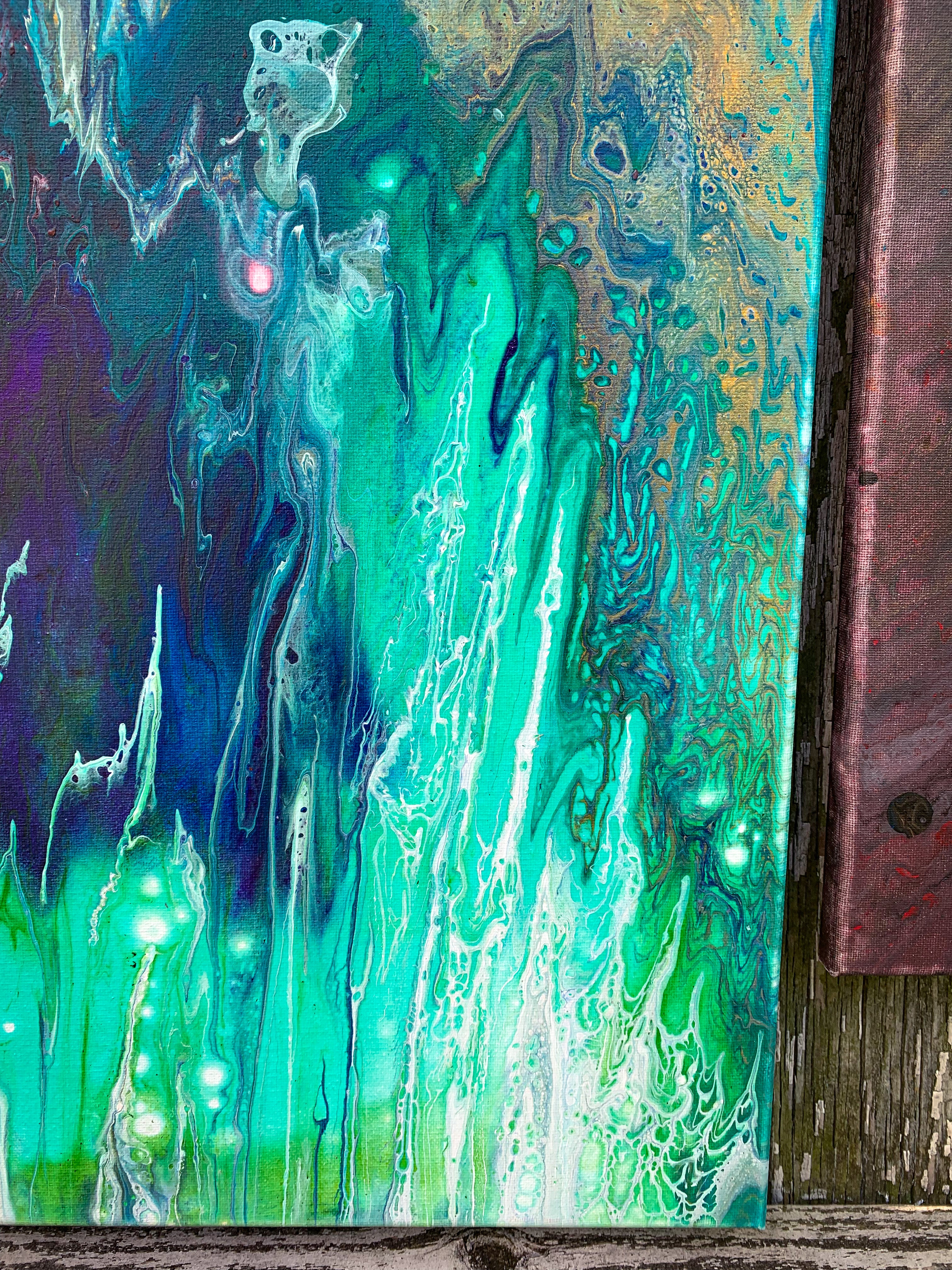 Aqua Flow Original Painting