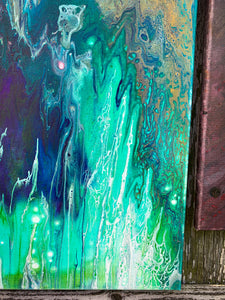 Aqua Flow Original Painting