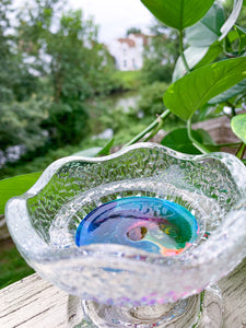 Smokey Quartz Glass Color Tray