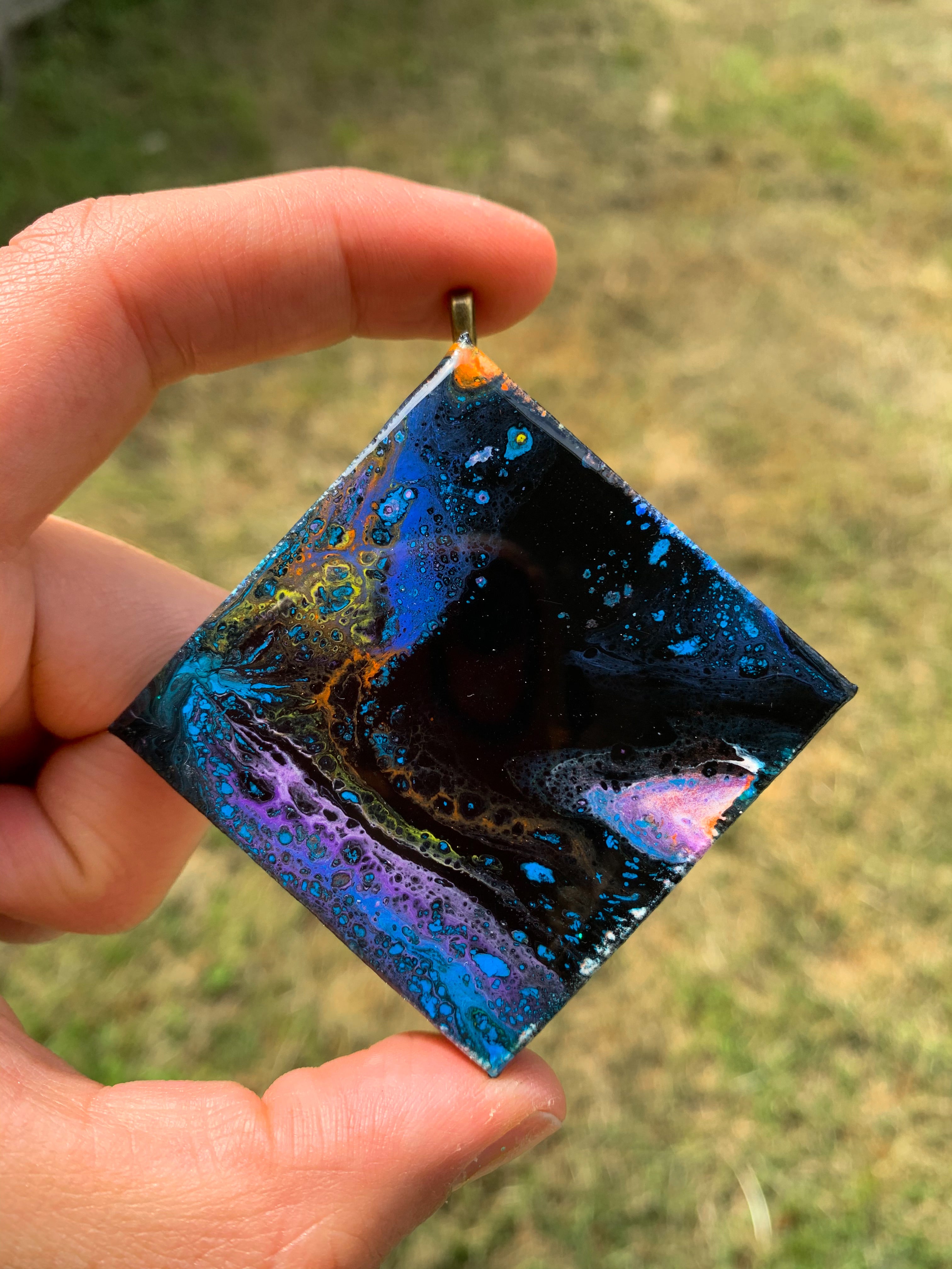 Tenticles - Canvas Pendant