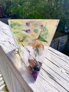 Orgonite Butterfly Pyramid