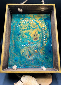 Sea Floor Wooden Tray