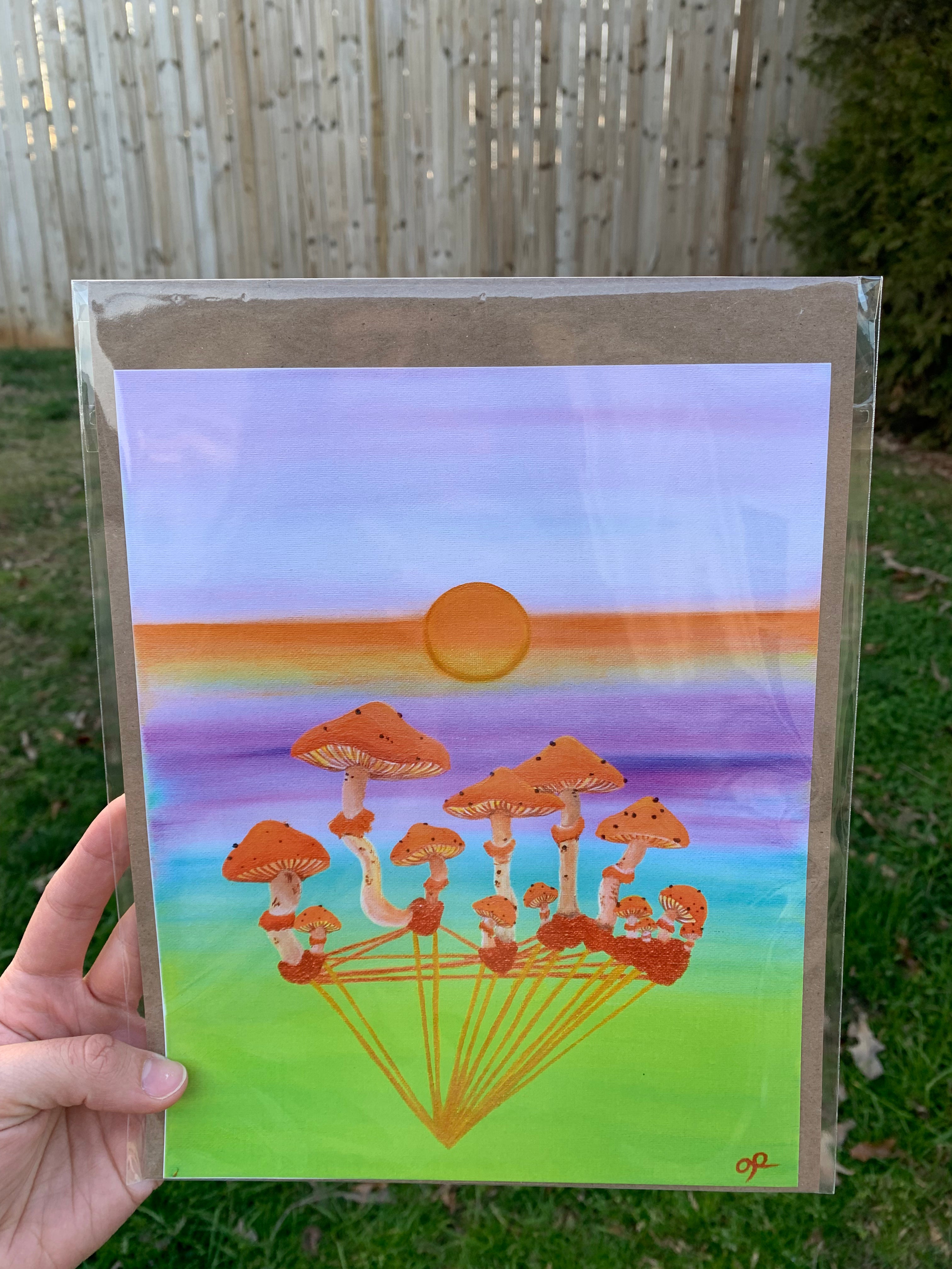 Mush Talk 8x10” Glossy Print