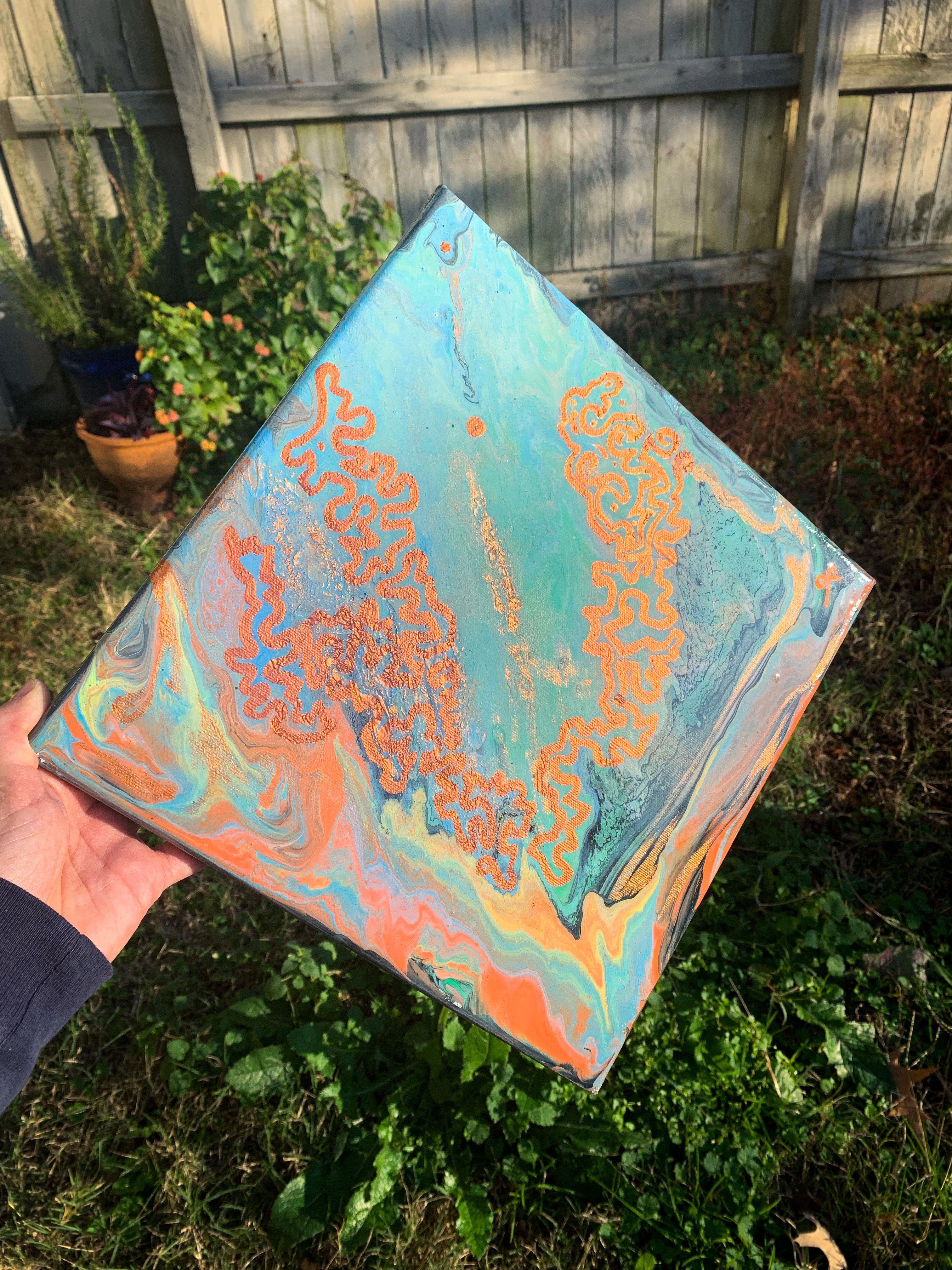Connecting Vibrations - Original Painting 1 of 1