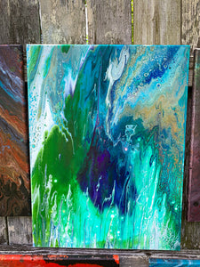 Aqua Flow Original Painting