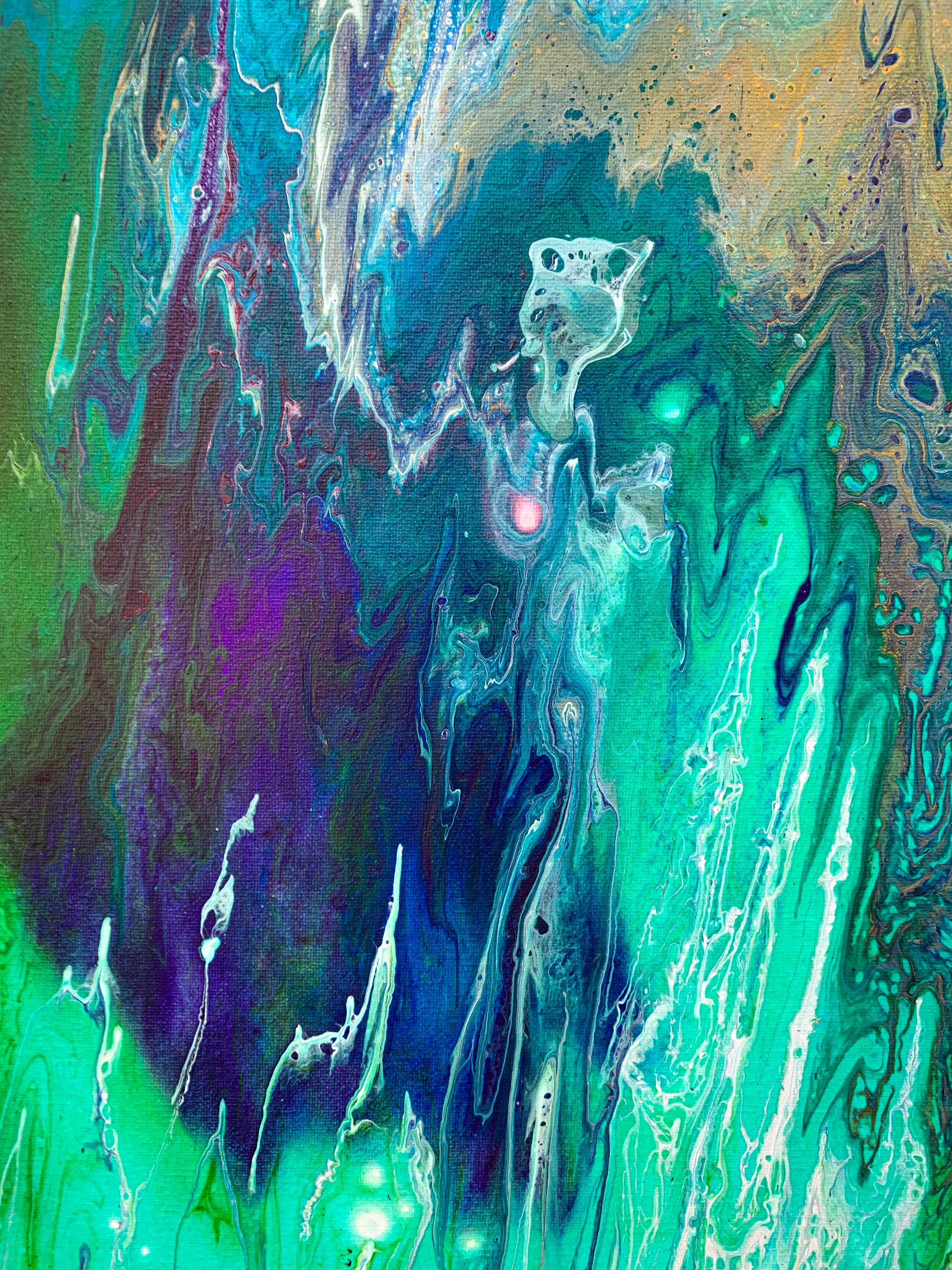 Aqua Flow Original Painting