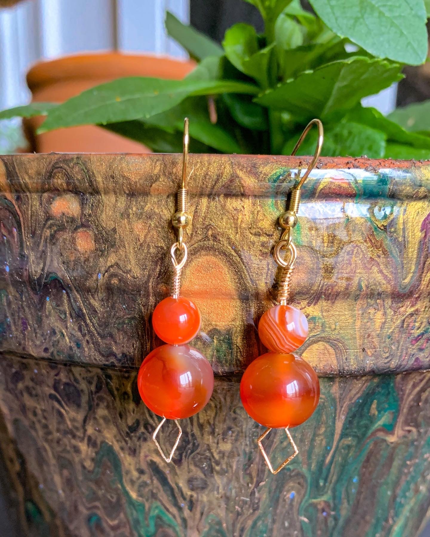 Carnelian Earrings