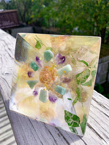 Orgonite Butterfly Pyramid