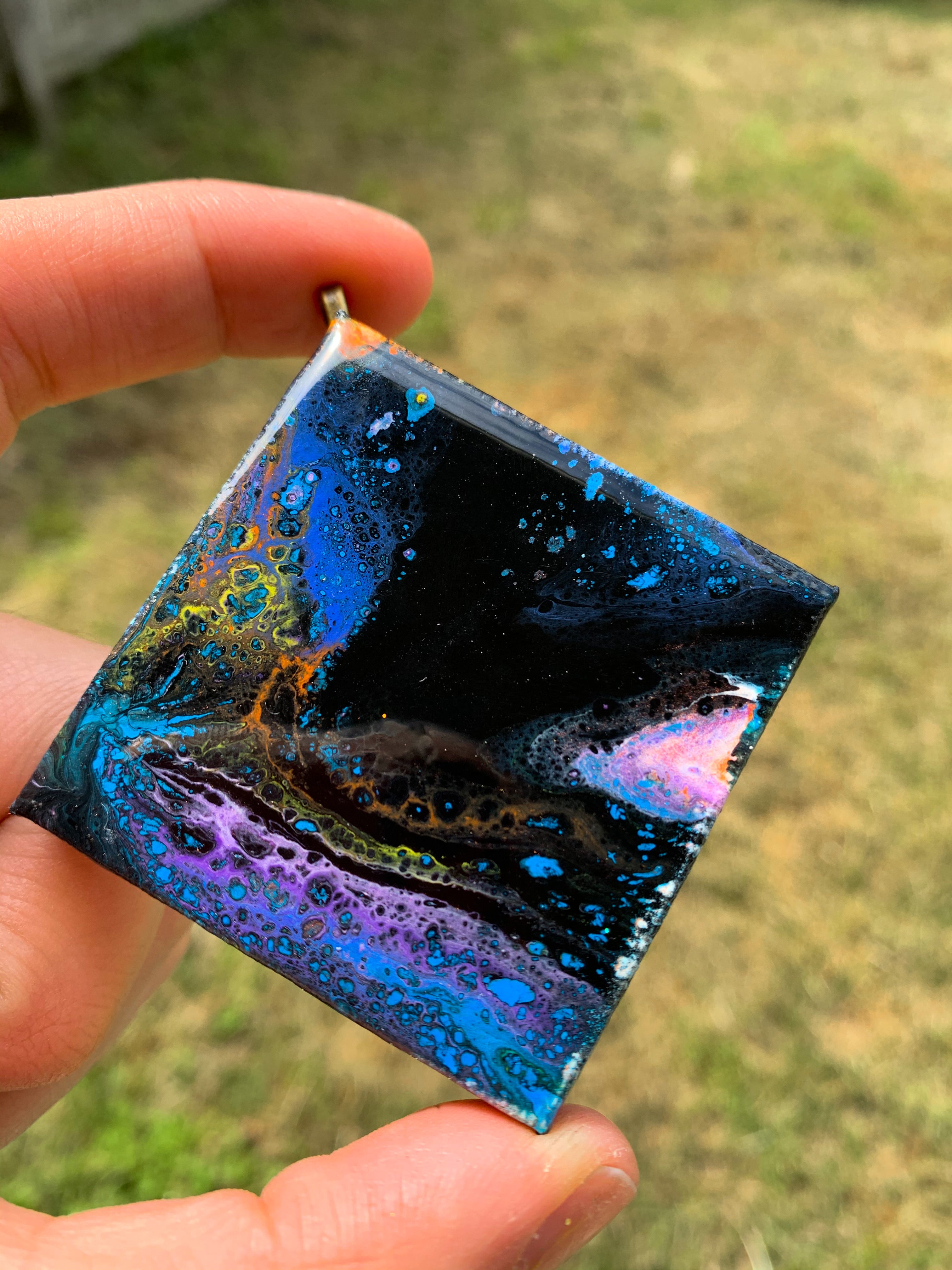 Tenticles - Canvas Pendant