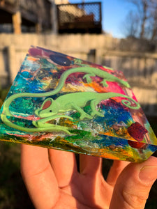 Rainbow Reptile Block