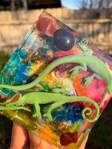 Rainbow Reptile Block