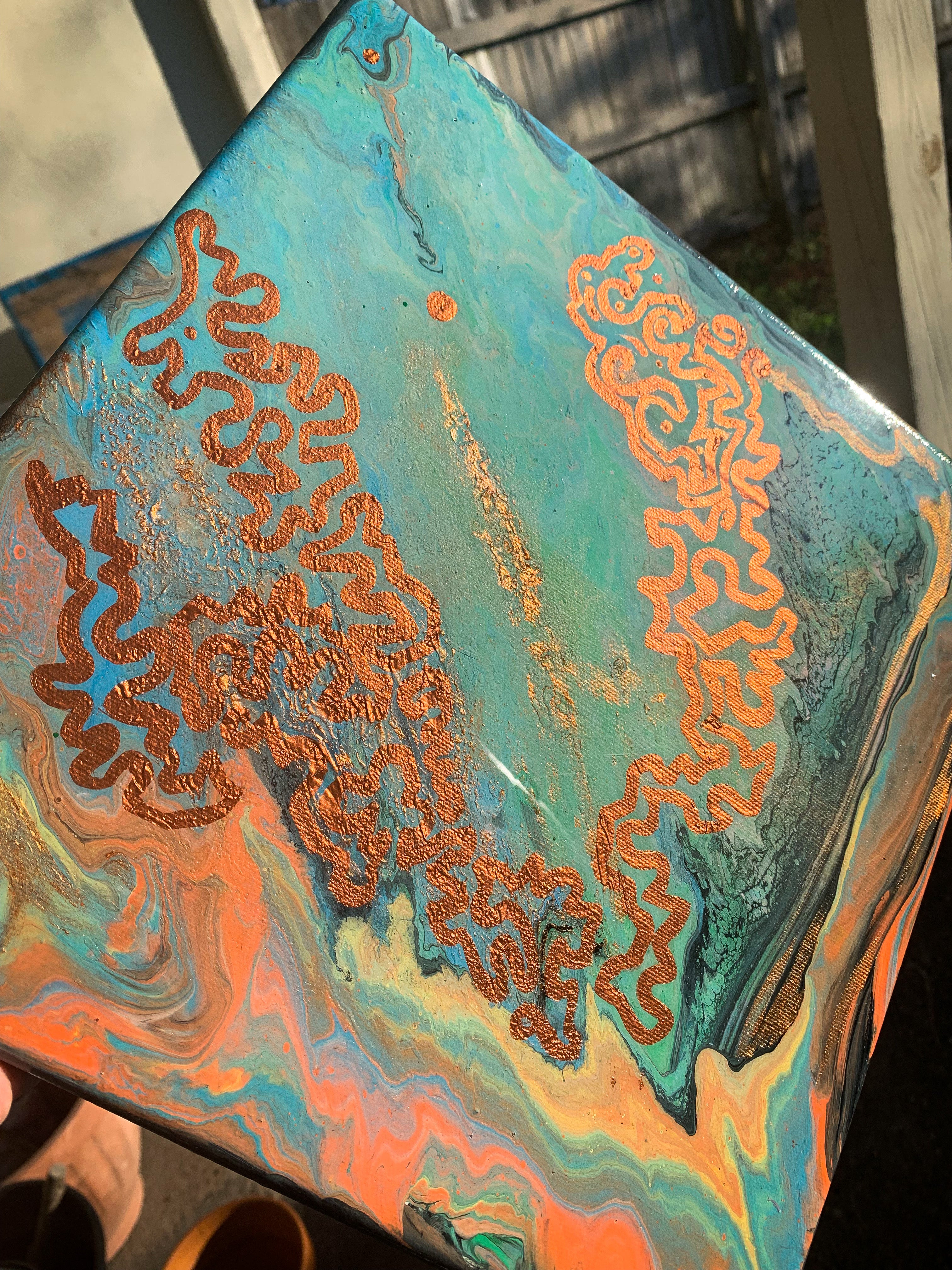Connecting Vibrations - Original Painting 1 of 1