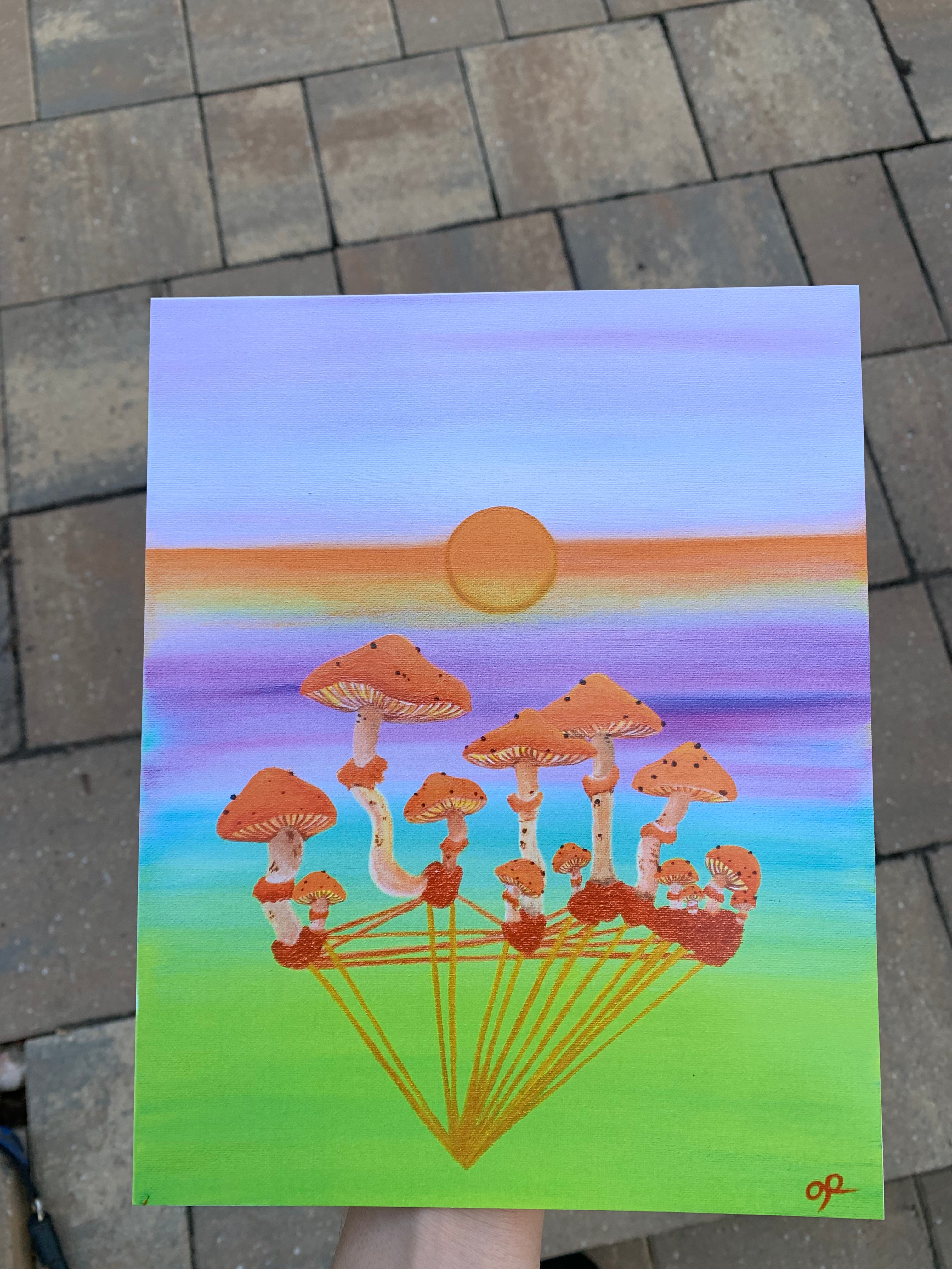 Mush Talk 8x10” Glossy Print