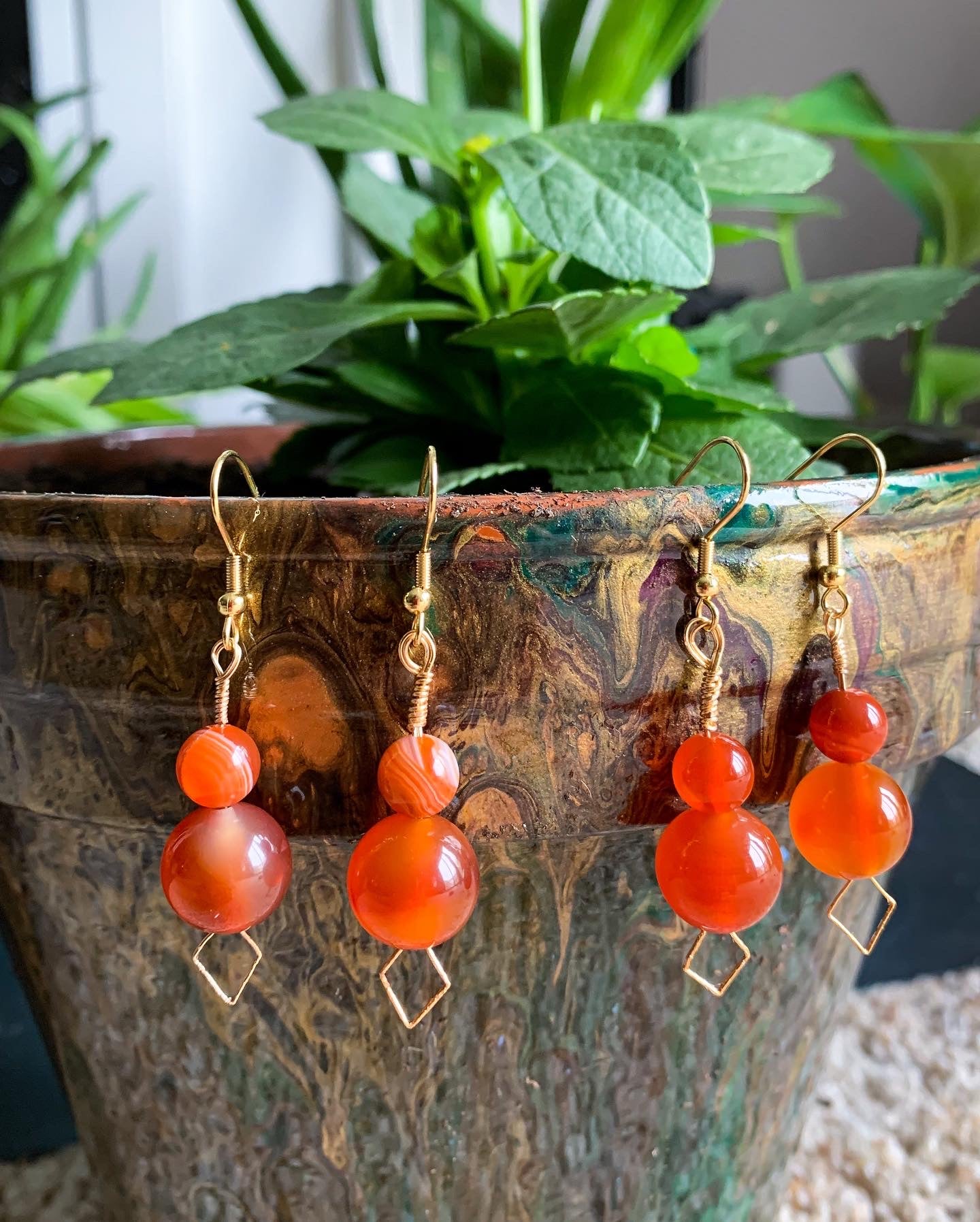 Carnelian Earrings