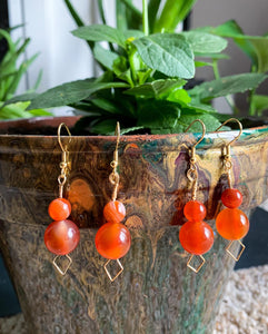 Carnelian Earrings