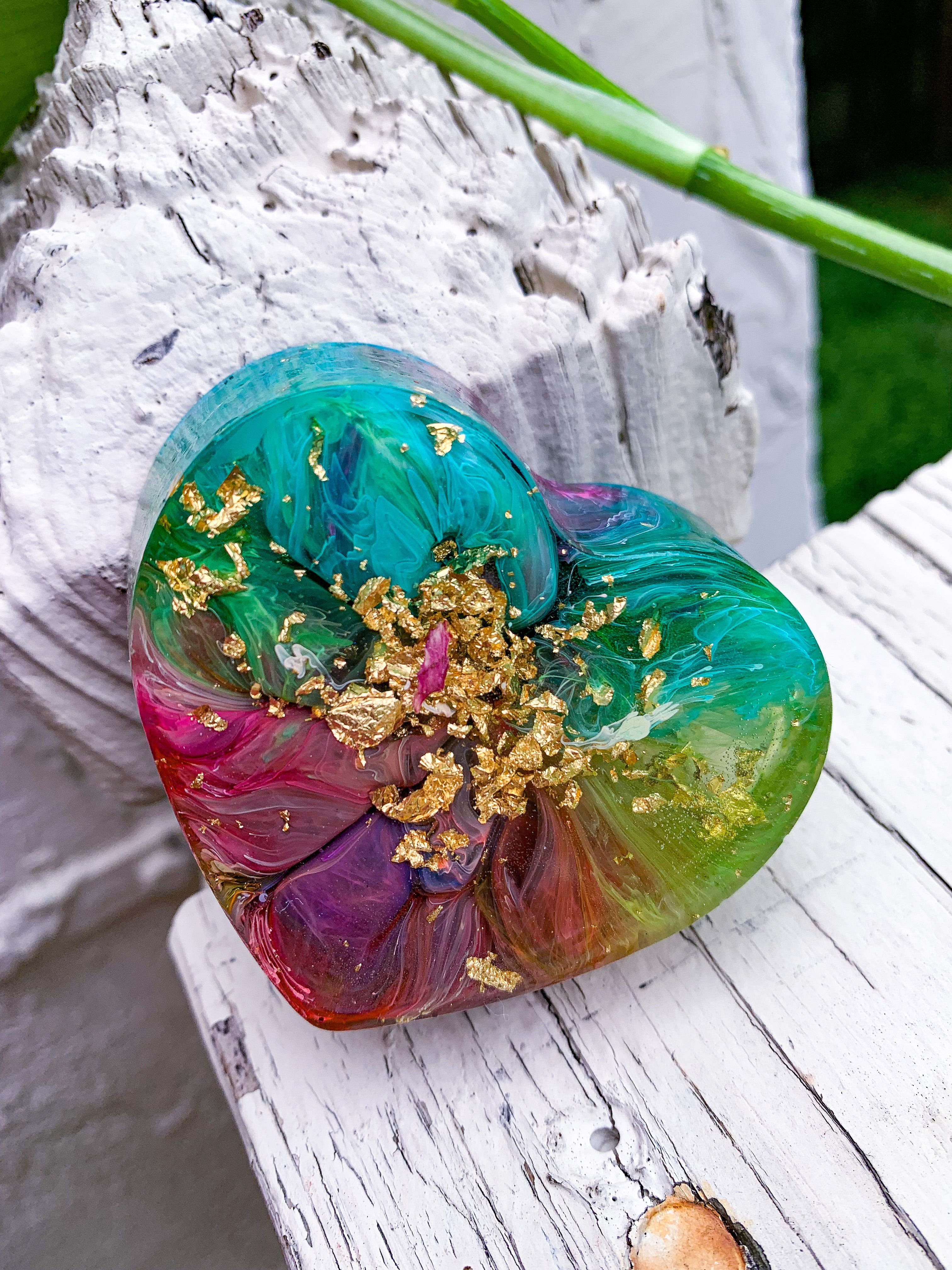 Gold Leaf Heart