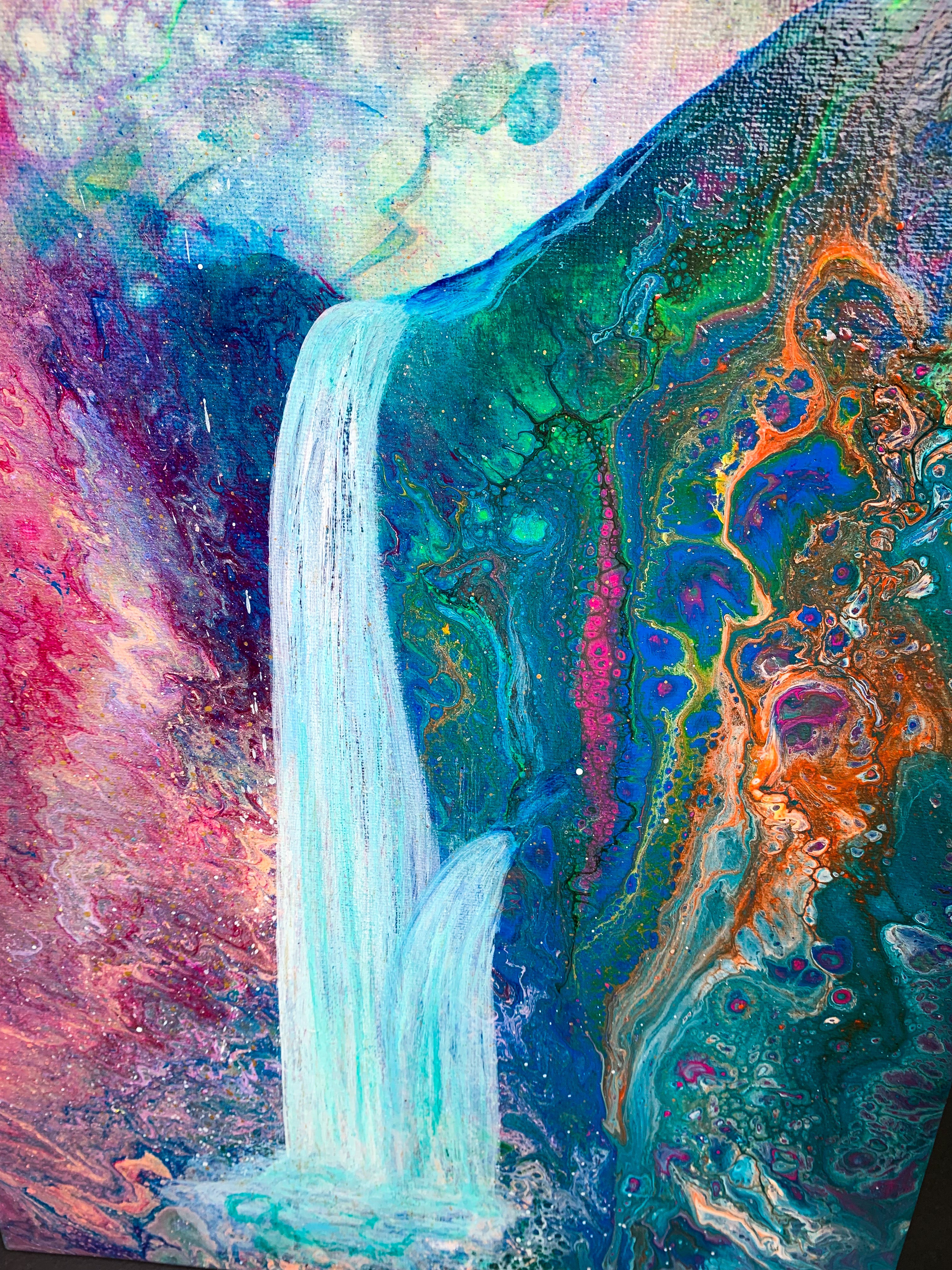 Tranquil Falls Painting