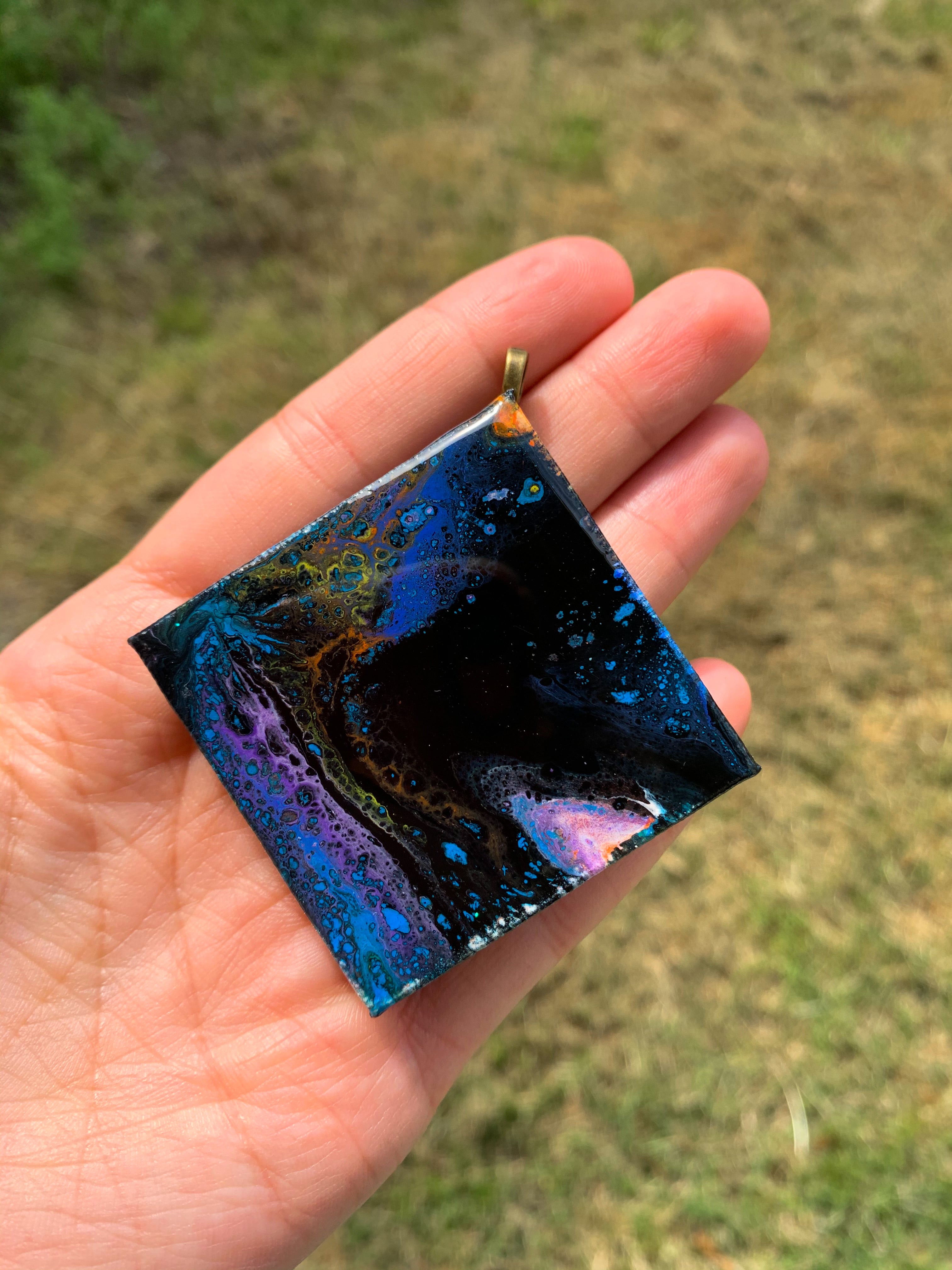 Tenticles - Canvas Pendant