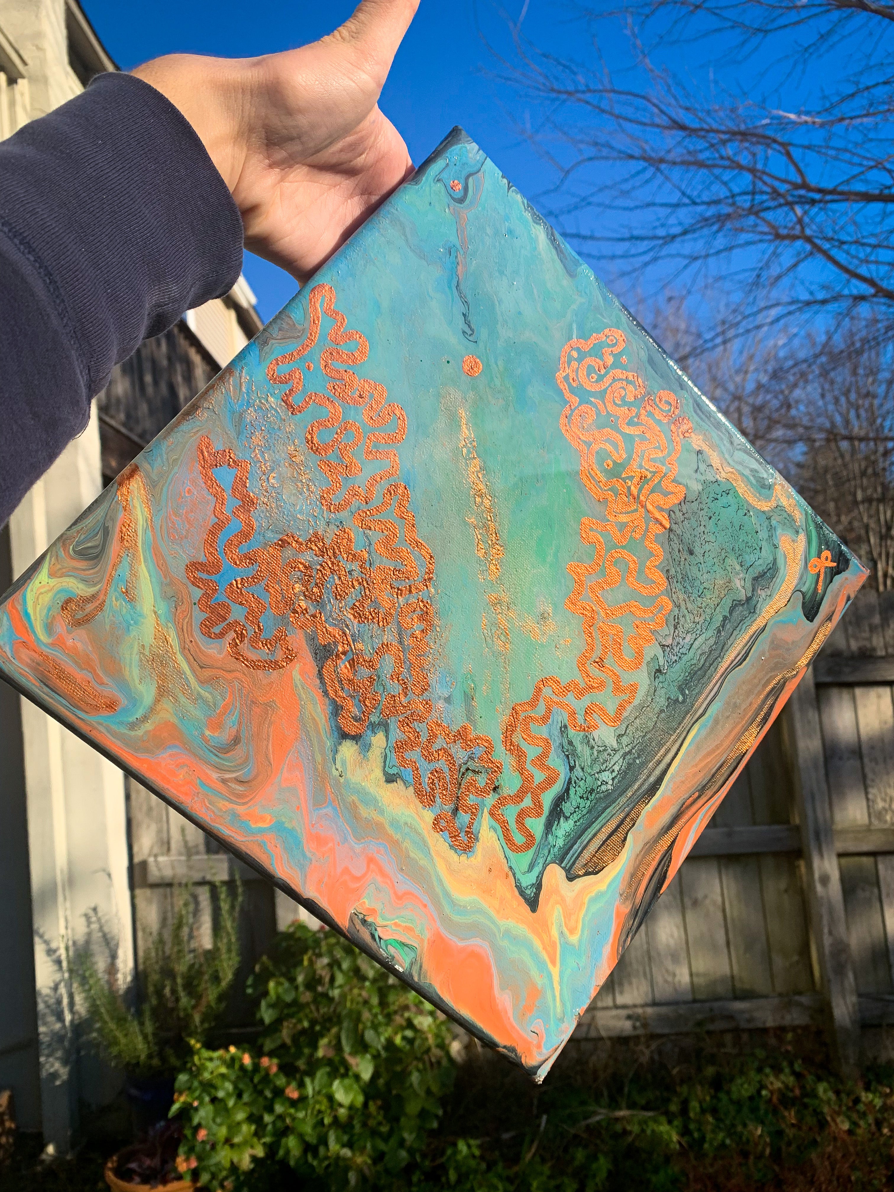 Connecting Vibrations - Original Painting 1 of 1