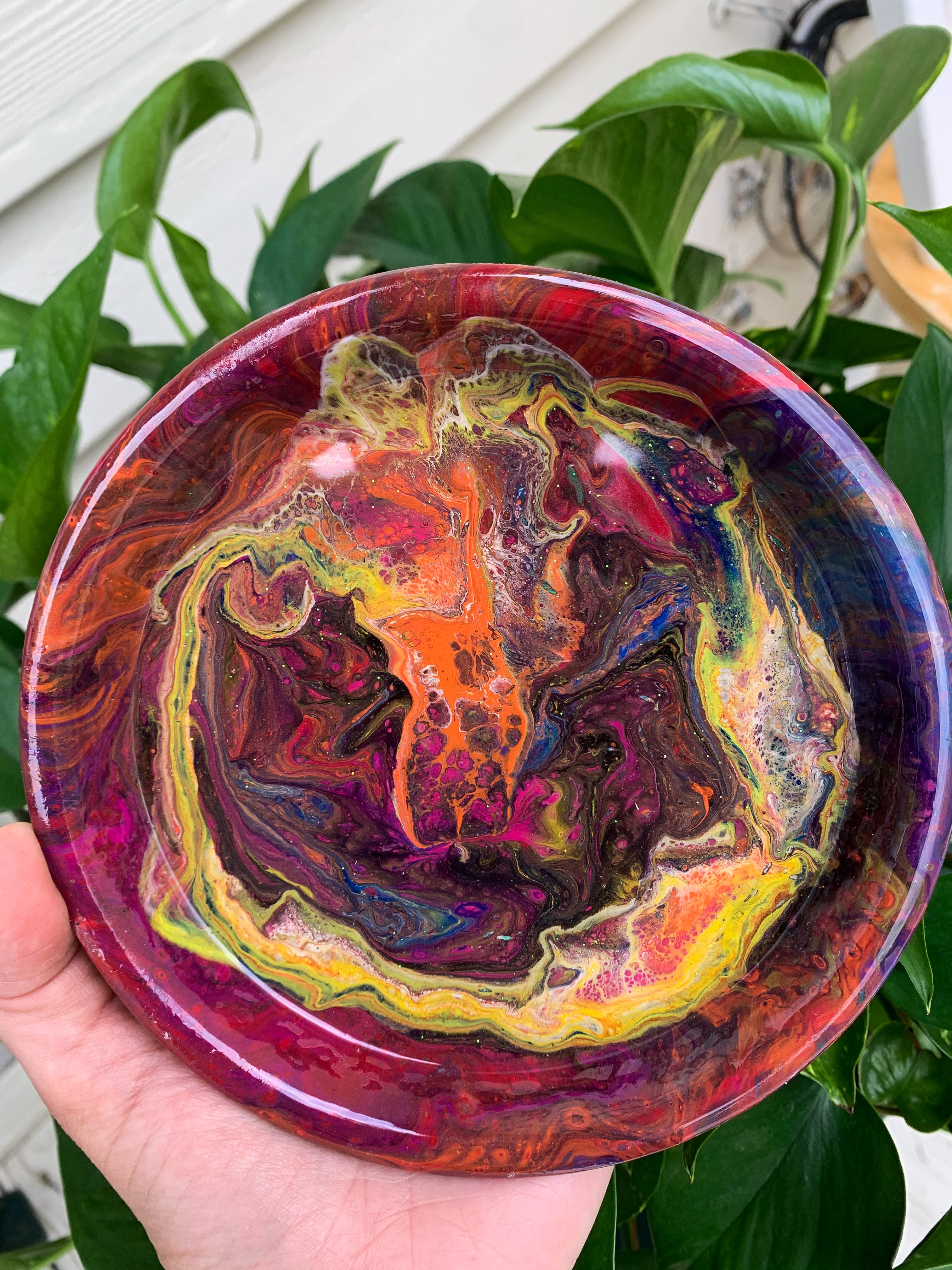 Revolving Yellow Mini Color Tray